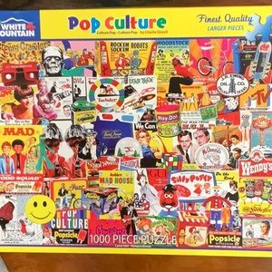 White Mountain “Pop Culture” 1000 Piece puzzle
